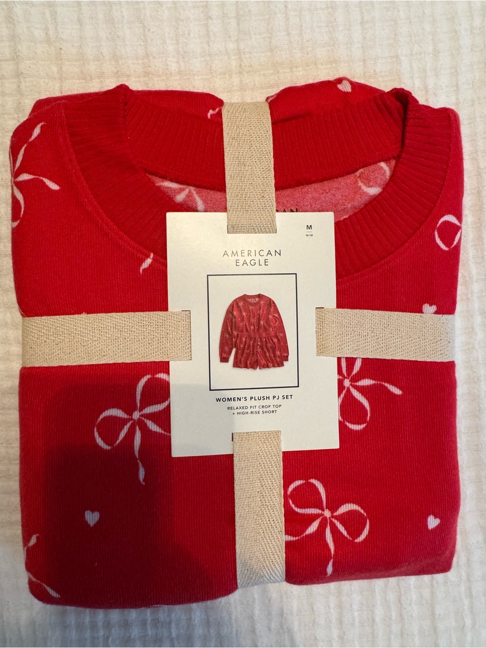 NWT AE Bows Pajamas